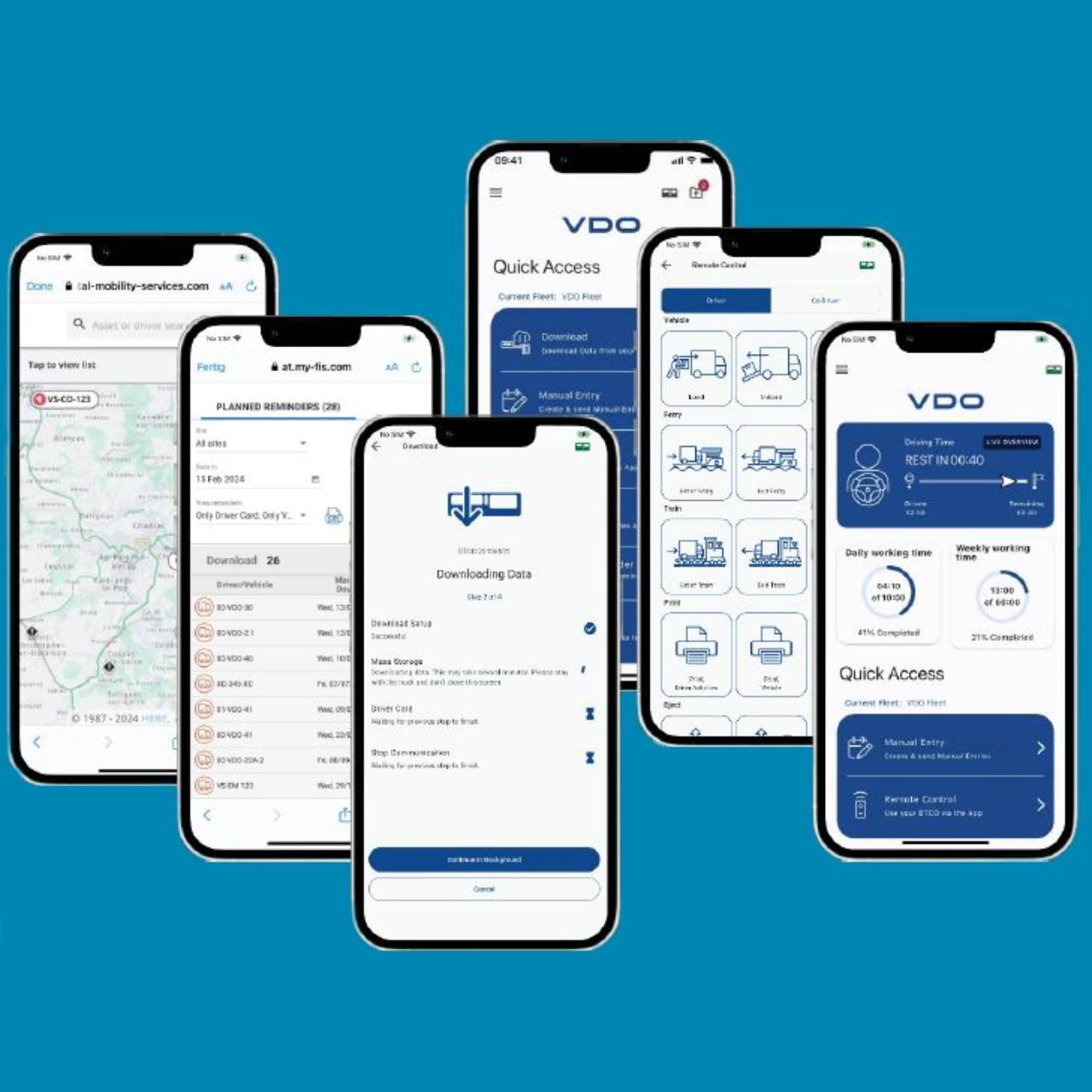 VDO FLEET APP