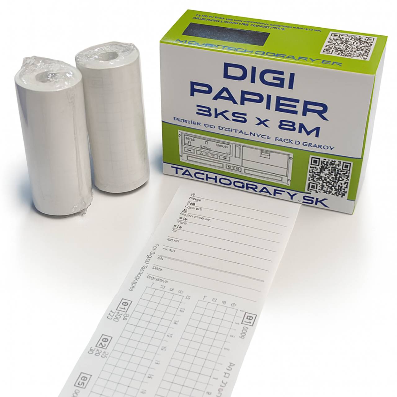 TMX kotúčiky do digitálneho tachografu