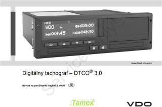 Návod DTCO 3.0